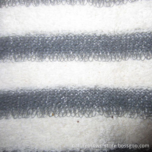 Striped Exfoliating Mitts